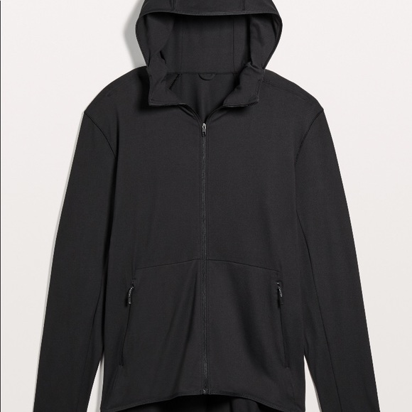 NWT BLACK LULULEMON MEN’S SURGE WARM FULL ZIP - Picture 2 of 6